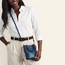 Load image into Gallery viewer, HOBO | Tennessee Mini Bag in Pebbled Leather - Ink Navy