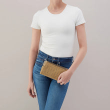 Load image into Gallery viewer, HOBO | Lauren Clutch-Wallet in Suede Leather - Twilight Fern - Indie Indie Bang! Bang!