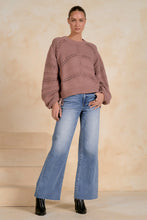 Load image into Gallery viewer, Belle Cinnamon Knit Sweater | Elan