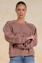 Load image into Gallery viewer, Belle Cinnamon Knit Sweater | Elan