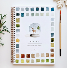 Load image into Gallery viewer, Winter Watercolor Workbook | Emily Lex