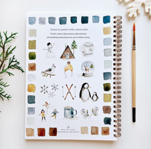 Load image into Gallery viewer, Winter Watercolor Workbook | Emily Lex