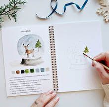 Load image into Gallery viewer, Winter Watercolor Workbook | Emily Lex