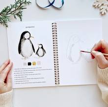 Load image into Gallery viewer, Winter Watercolor Workbook | Emily Lex