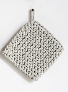 Cotton Crocheted Potholder (Variety of colors) - Indie Indie Bang! Bang!