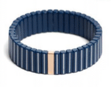 Load image into Gallery viewer, Midnight Blue Tall Tile Bracelet - Indie Indie Bang! Bang!