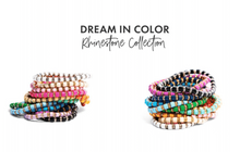 Load image into Gallery viewer, Enamel &amp; Rhinestone Bracelet - Indie Indie Bang! Bang!