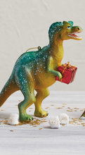 Load image into Gallery viewer, Glass &amp; Resin Dinosaur Ornaments