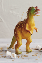 Load image into Gallery viewer, Glass &amp; Resin Dinosaur Ornaments