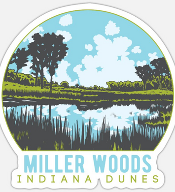 Miller Woods Indiana Dunes Sticker - Indie Indie Bang! Bang!