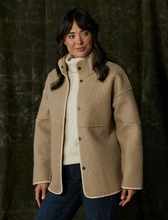 Load image into Gallery viewer, Highland Fleece  Reversible Snap Coat - Indie Indie Bang! Bang!