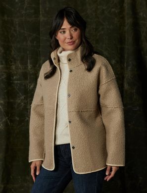 Highland Fleece  Reversible Snap Coat - Indie Indie Bang! Bang!