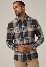 Load image into Gallery viewer, 7 Diamonds | Generation 4-Way Stretch Long Sleeve Knit Shirt Brown - Indie Indie Bang! Bang!