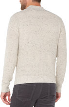 Load image into Gallery viewer, Mens Donegal Ribbed 1/4 Zip Sweater - Indie Indie Bang! Bang!