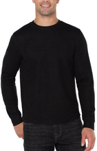 Load image into Gallery viewer, David Long Sleeve Crew Neck Black - Indie Indie Bang! Bang!