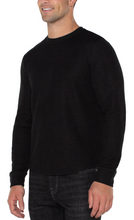 Load image into Gallery viewer, David Long Sleeve Crew Neck Black - Indie Indie Bang! Bang!