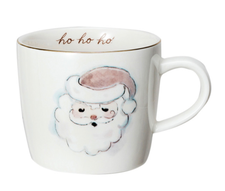 Artisan Watercolor Holiday Mugs