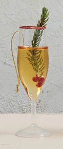 Glitter Cocktail Ornament