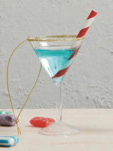 Load image into Gallery viewer, Glitter Cocktail Ornament