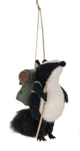 Load image into Gallery viewer, Wool Felt Forest Animal Ornaments