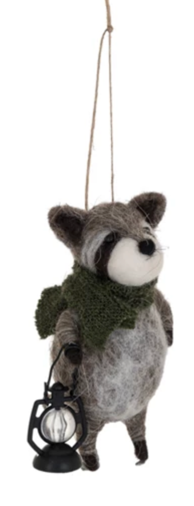 Wool Felt Forest Animal Ornaments - Thumbnail 2
