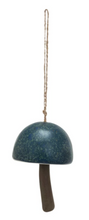 Load image into Gallery viewer, Stoneware Mushroom Bell Ornament