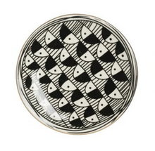 Load image into Gallery viewer, Stoneware Black &amp; White Design Dish - Indie Indie Bang! Bang!