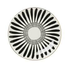Load image into Gallery viewer, Stoneware Black &amp; White Design Dish - Indie Indie Bang! Bang!