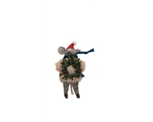 Load image into Gallery viewer, Wool Felt Mouse w/ Faux Fur Sweater - Indie Indie Bang! Bang!
