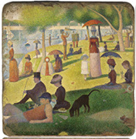 Sunday Seurat Coaster - Indie Indie Bang! Bang!