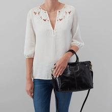 Load image into Gallery viewer, HOBO | Sheila Medium Satchel Black