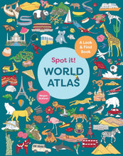 Load image into Gallery viewer, Spot it! World Atlas: A Look and Find Book - Indie Indie Bang! Bang!