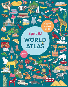 Spot it! World Atlas: A Look and Find Book - Indie Indie Bang! Bang!