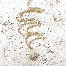 Load image into Gallery viewer, Opaline Sun Dainty Necklace - Indie Indie Bang! Bang!