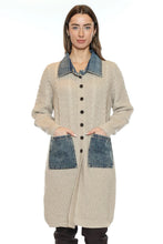 Load image into Gallery viewer, Cable Knit Coatigan