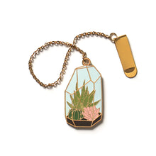 Load image into Gallery viewer, Terrarium Enamel Bookmark - Indie Indie Bang! Bang!