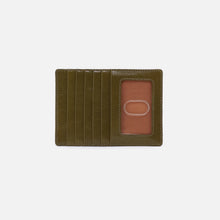 Load image into Gallery viewer, HOBO | Euro Slide Card Case in Polished Leather - Olive Veil - Indie Indie Bang! Bang!