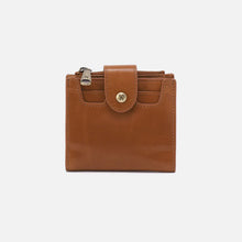 Load image into Gallery viewer, HOBO | Dunn Mini Wallet in Polished Leather - Truffle - Indie Indie Bang! Bang!