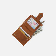 Load image into Gallery viewer, HOBO | Dunn Mini Wallet in Polished Leather - Truffle - Indie Indie Bang! Bang!
