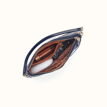 Load image into Gallery viewer, HOBO | Darcy Crossbody in Polished Leather - Ink Navy