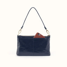 Load image into Gallery viewer, HOBO | Darcy Crossbody in Polished Leather - Ink Navy