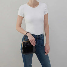 Load image into Gallery viewer, HOBO | Alba Crossbody in Polished Leather - Black - Indie Indie Bang! Bang!