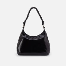 Load image into Gallery viewer, HOBO | Madison Shoulder Bag in Polished Leather - Black