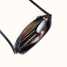 Load image into Gallery viewer, HOBO | Darcy Carry-All Crossbody in Polished Leather - Black