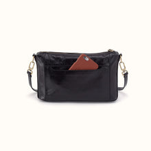 Load image into Gallery viewer, HOBO | Darcy Carry-All Crossbody in Polished Leather - Black