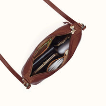 Load image into Gallery viewer, HOBO | Darcy Carry-All Crossbody in Polished Leather - Harvest Root