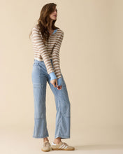 Load image into Gallery viewer, Marietta Stripped Contrast Cardigan