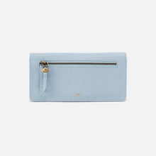Load image into Gallery viewer, HOBO | Hutton Large Wallet in Microgram Leather - Dusted Sky - Indie Indie Bang! Bang!