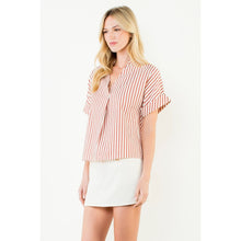 Load image into Gallery viewer, Striped Textured Top - Indie Indie Bang! Bang!