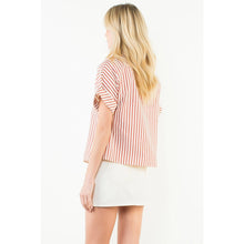Load image into Gallery viewer, Striped Textured Top - Indie Indie Bang! Bang!